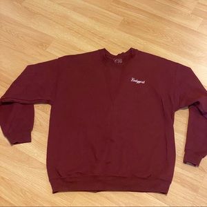 Maroon 'Babygirlʻ Sweater